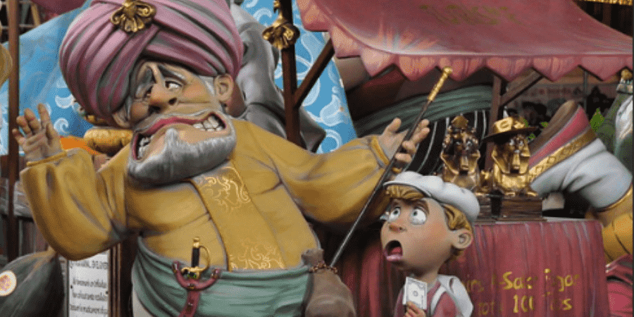 Photo of fallas in las fallas festival, valencia