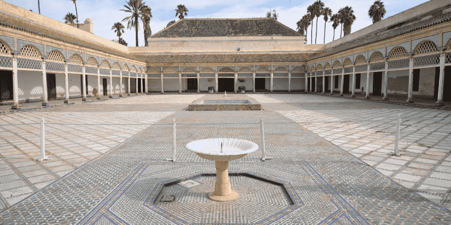 Bahia Palace in marrakech