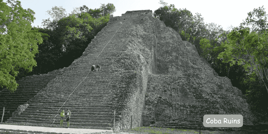 picture of Coba ruins