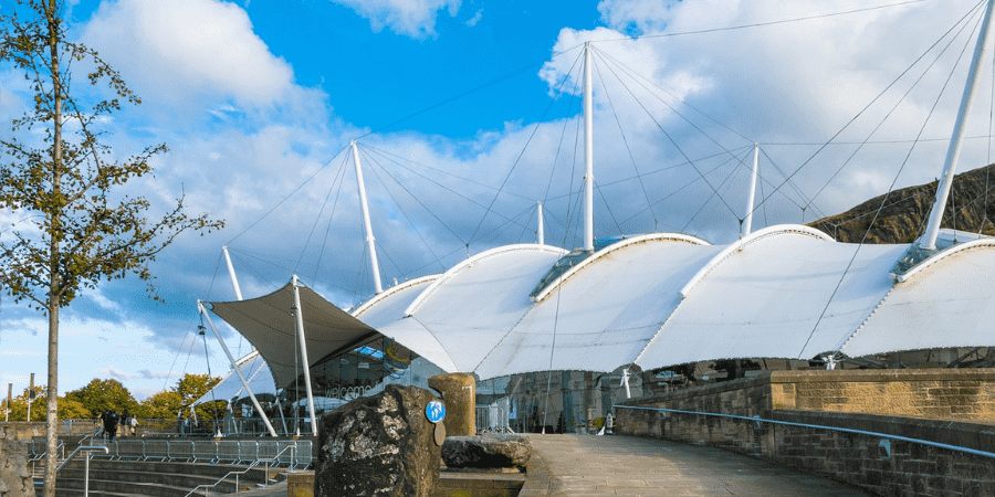 Dynamic Earth of Edinburgh Scotland 