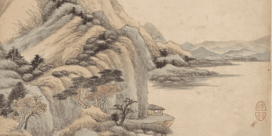 Huangshan mountain painting