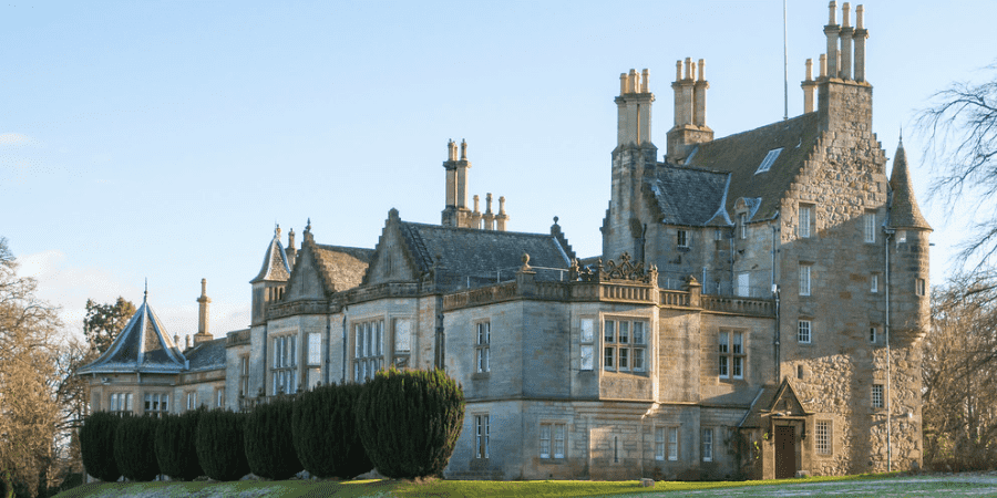 Lauriston Castle in Edinburgh, Scotland