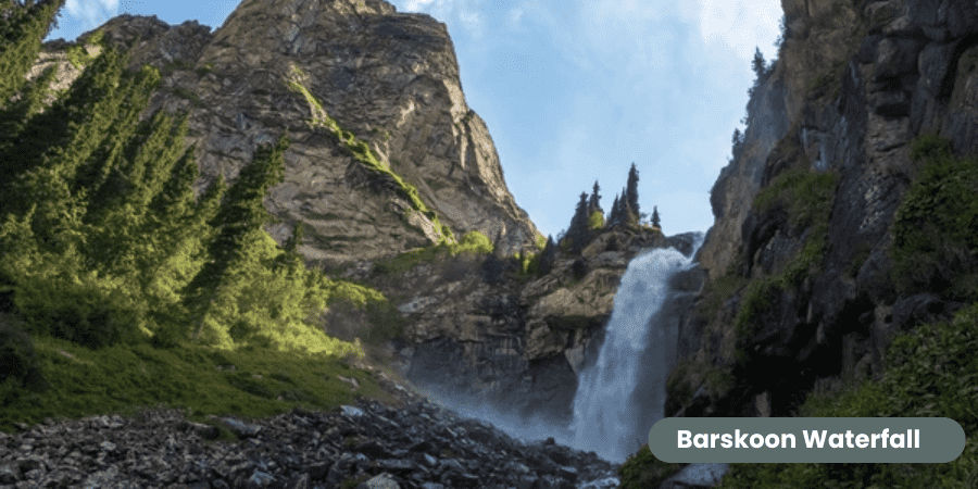 barskoon waterfall