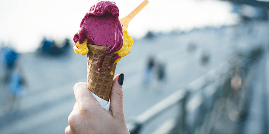 gelato in Cinque Terre