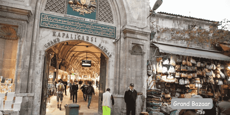 Grand Bazaar in Istanbul 