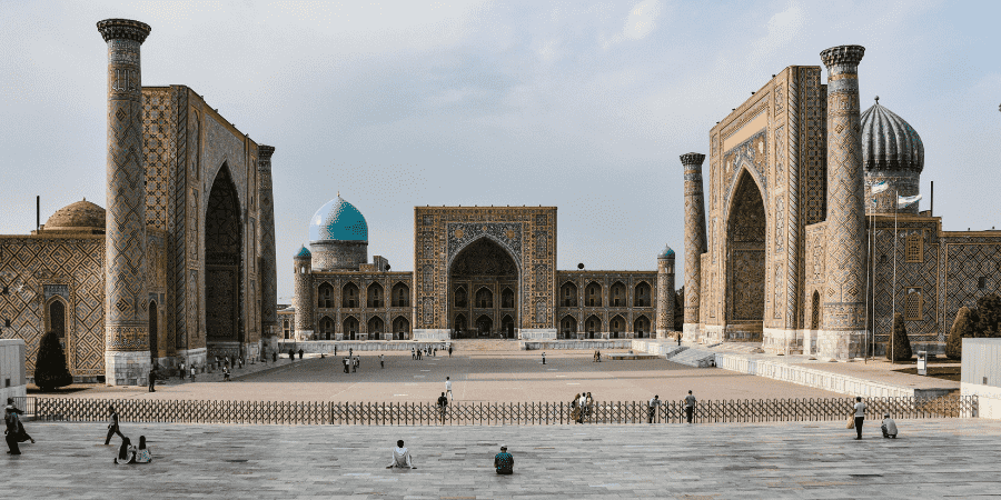 Samarkand as one of the top places to visit in Uzbekistan