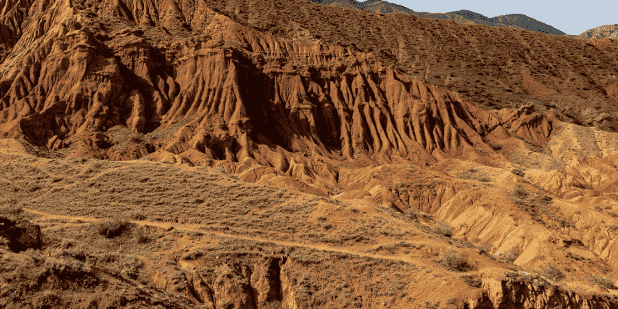 Skazka Fairy Tale Canyon, Kyrgyzstan