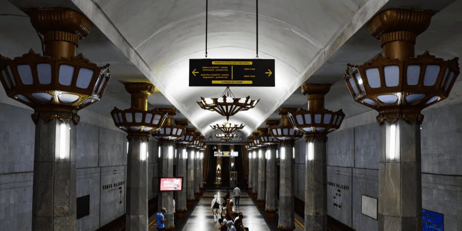 Tashkent Metro the best place in Tashkent