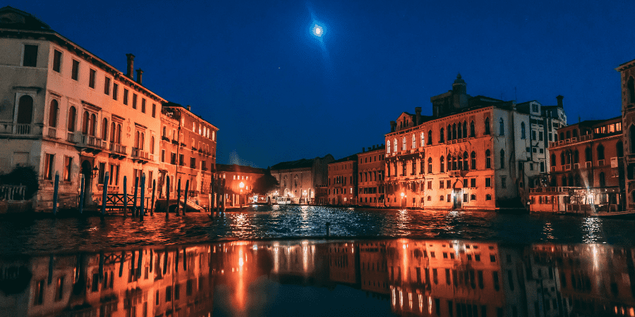 Grand Canal View in Venice