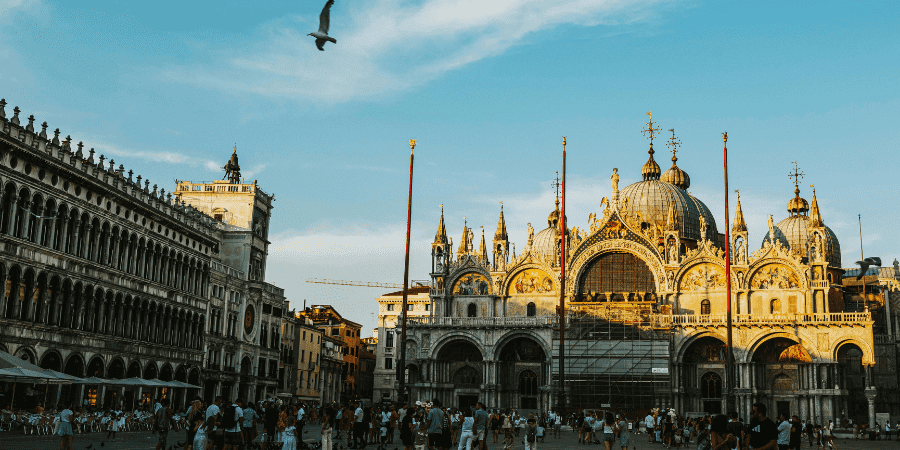 St. Mark’s Square and Basilica in Venice