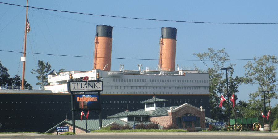 Titanic Museum in pigeon forge