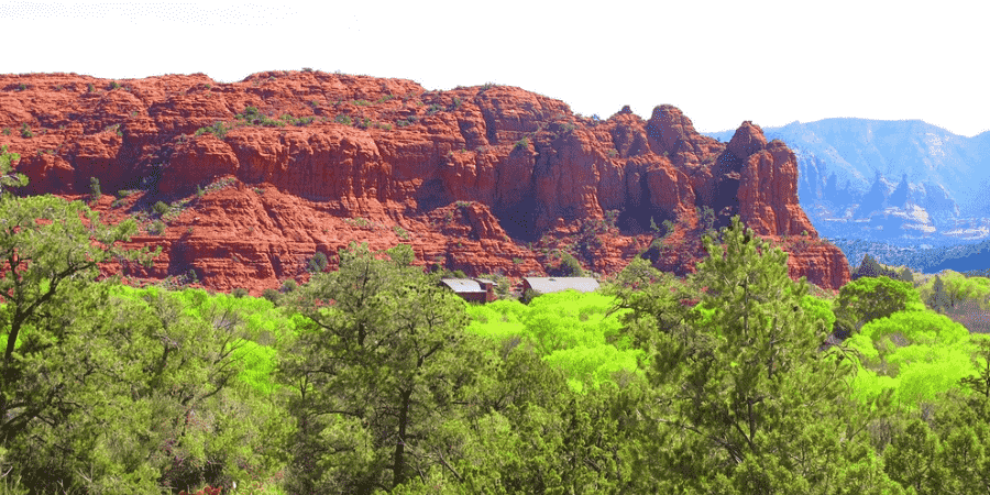Red rock