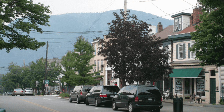 Main Street of cold spring