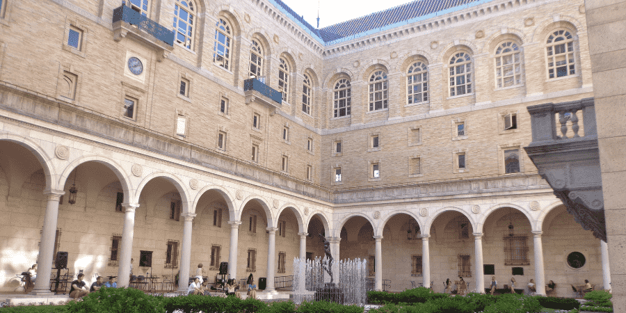Public Library Courtyard